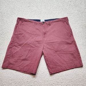 Mens Jachs New York Shorts Size 40 Chino Red preowned